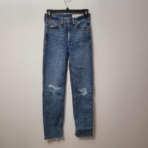 Rag & Bone Nina High-Rise Ankle Cigarette Jeans - Picture 2 of 10